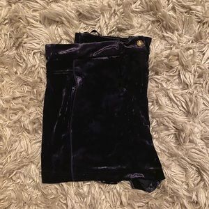 TopShop Velvet Shorts 🩳
